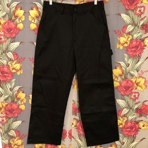 Nooworks Black Cropped Painter’s Pants - NWOT